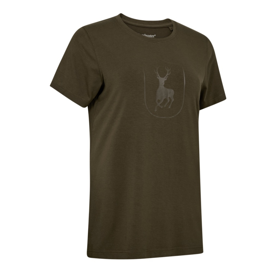 DEERHUNTER Lady Bamboo T-Shirt Oliv