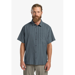 JACK WOLFSKIN Meseta Shirt M Check Dark Navy