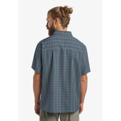 JACK WOLFSKIN Meseta Shirt M Check Dark Navy