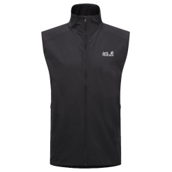 JACK WOLFSKIN Prelight Stride Vest M BLACK