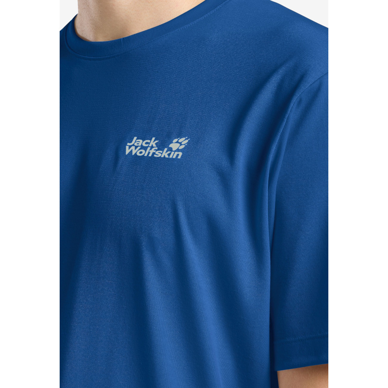 JACK WOLFSKIN Vonnan S/s T M Blue Orchid