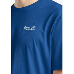 JACK WOLFSKIN Vonnan S/s T M Blue Orchid