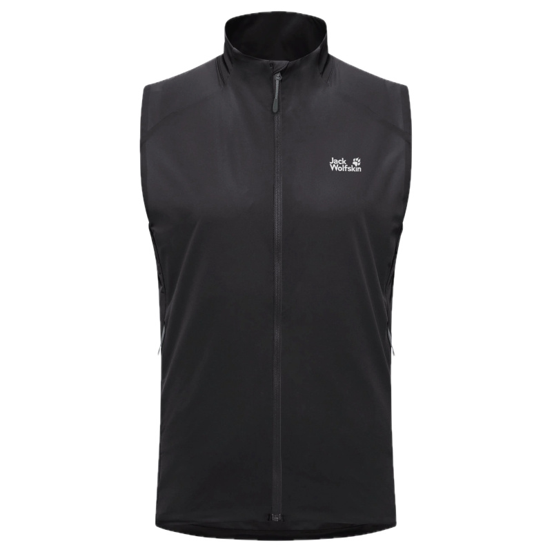 JACK WOLFSKIN Prelight Stride Vest W Black