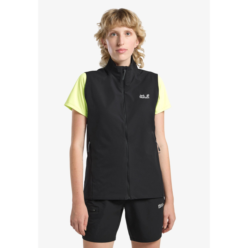 JACK WOLFSKIN Prelight Stride Vest W Black
