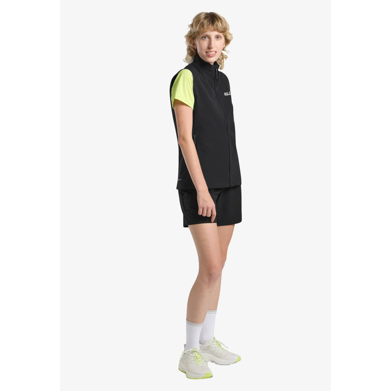 JACK WOLFSKIN Prelight Stride Vest W Black