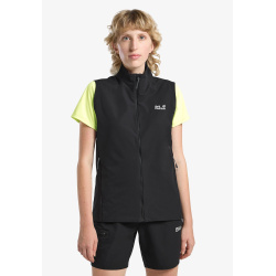 JACK WOLFSKIN Prelight Stride Vest W Black