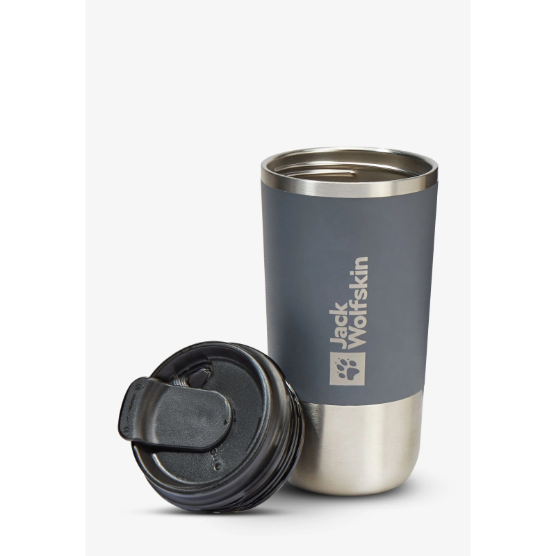 JACK WOLFSKIN Saima Mug Thermosbecher Asphalt 0.48 Liter