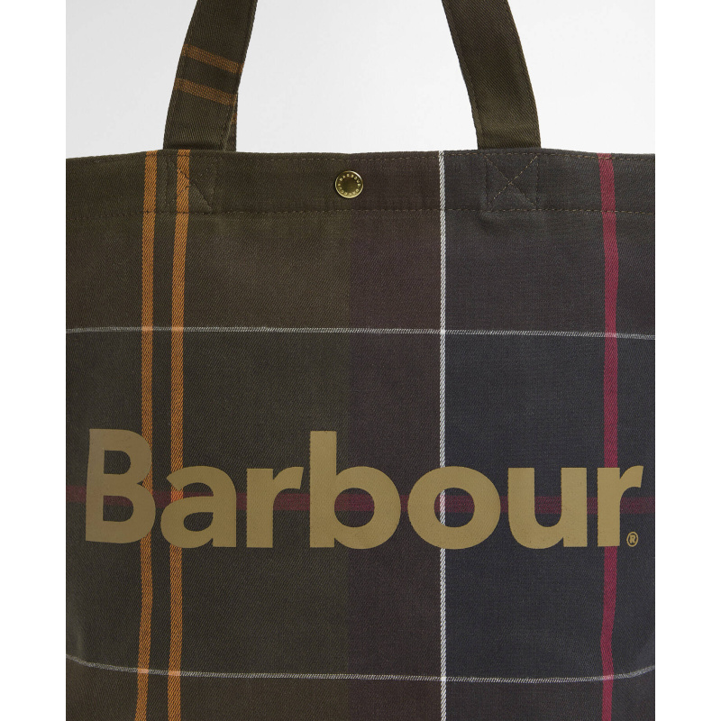 BARBOUR Tote Bag Mini Telfield Tartan
