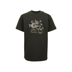 HUBERTUS Kinder T-Shirt "Fuchsjagd" Oliv